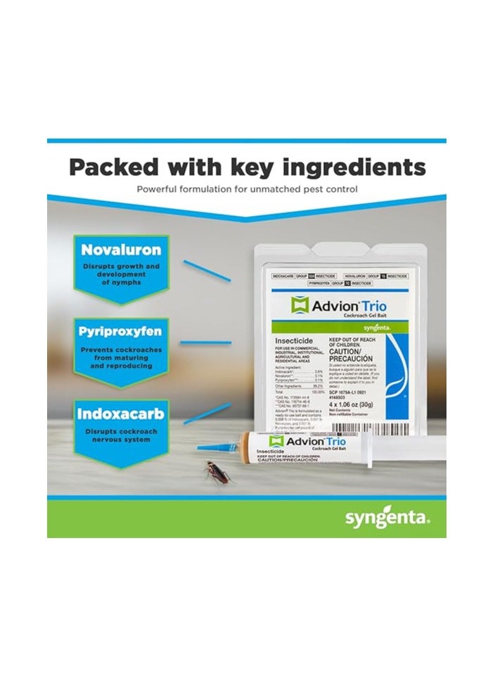 syngenta Advion Trio Cockroach Gel  - Image 2