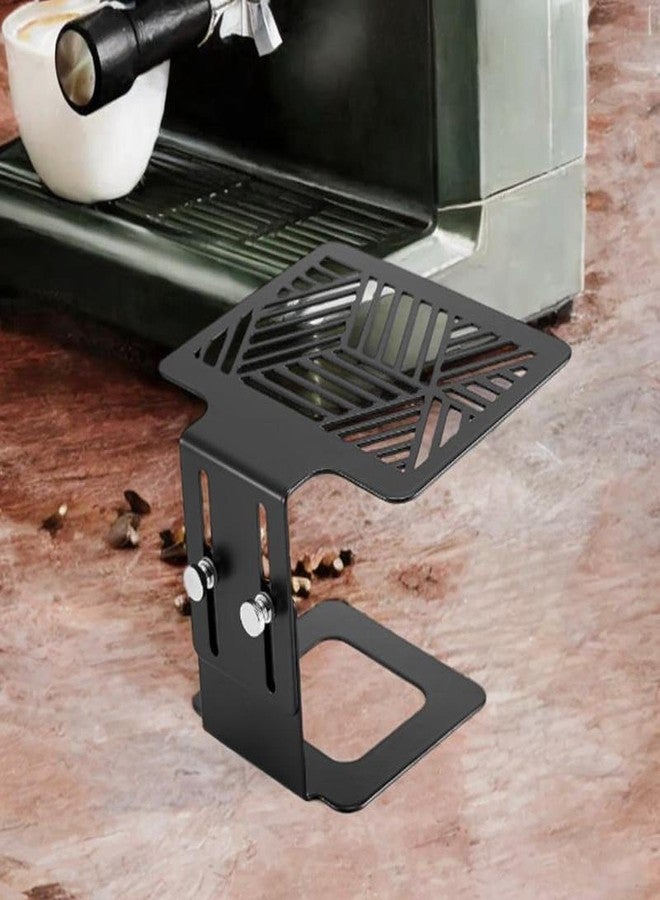 IEUDNS Coffee Scale Stand Coffee Weighing Holder Adjustable Height Professional Anti Slip Base Extraction Rack for Coffee Extraction, Black - Image 2