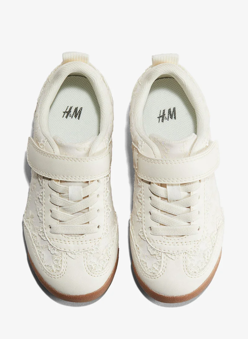 H&M Lace-detail trainers