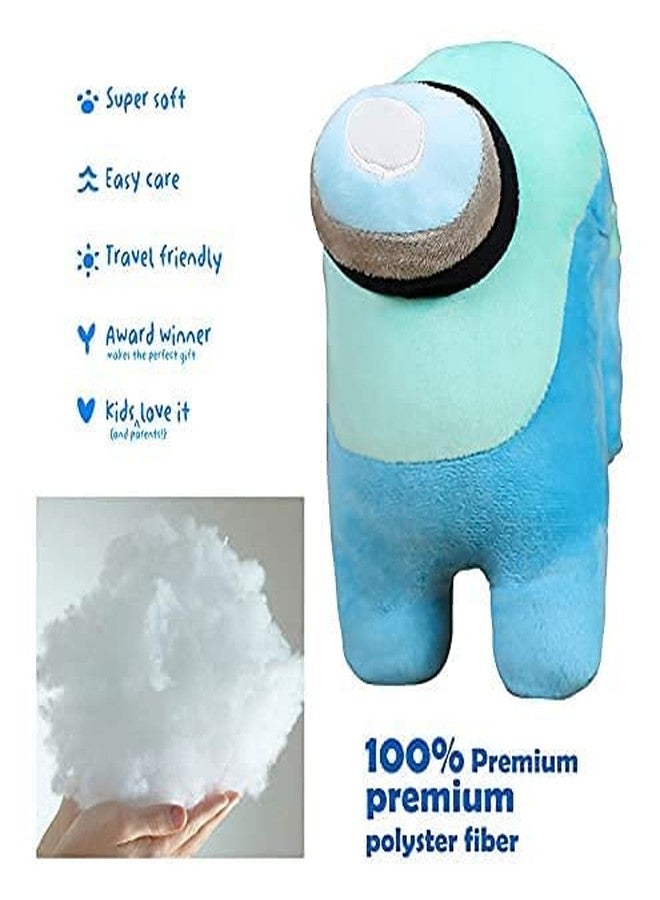 Fun4you Soft Plush Toy for Kids | Cute Blue Stuffed Toy | Washable Cuddly Plush Toy for Boys & Girls | Baby Soft Toy Gift for Kids | Cute Collectible Soft Toy for Playroom & Décor - Image 2