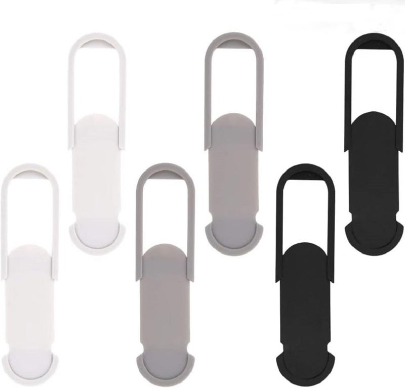 KASTWAVE 6-Pack Ultra Thin Webcam Cover Slide for Laptop, MacBook, iPad, PC, Cell Phone – Privacy Blocker