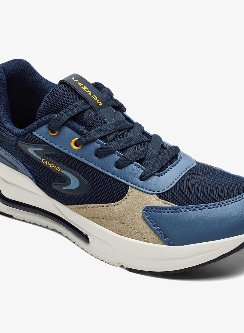 CAMPUS Navy/R.Slate Men's Low-Top Sneakers - Lightweight, Minimalist Designed for Style for Men | Best Price UAE