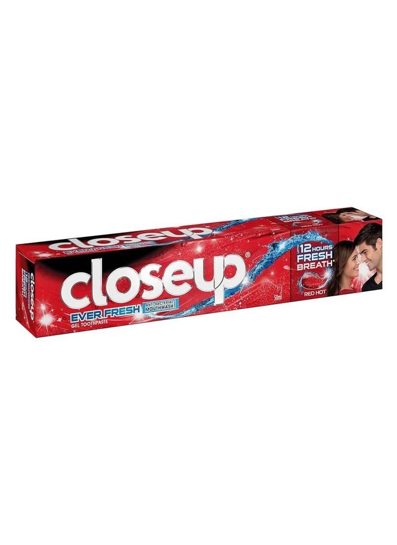 Closeup - Close Up Ever Fresh Red Hot Toothpaste - 50ml - Image 1