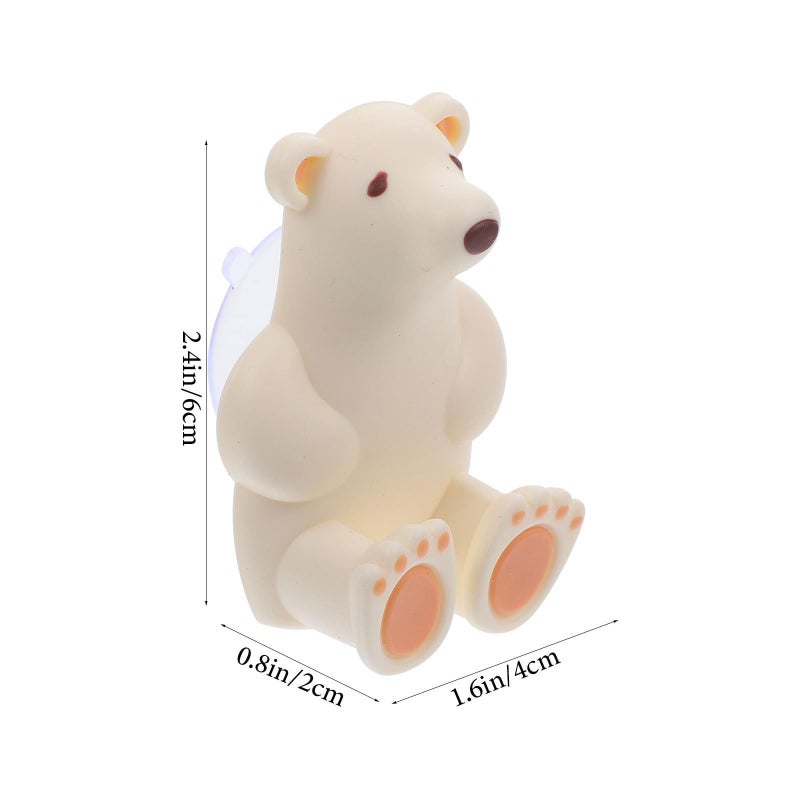 Suction Cup Toothbrush Holder Wall Mount Organizer For Bathroom Shower - Image 3