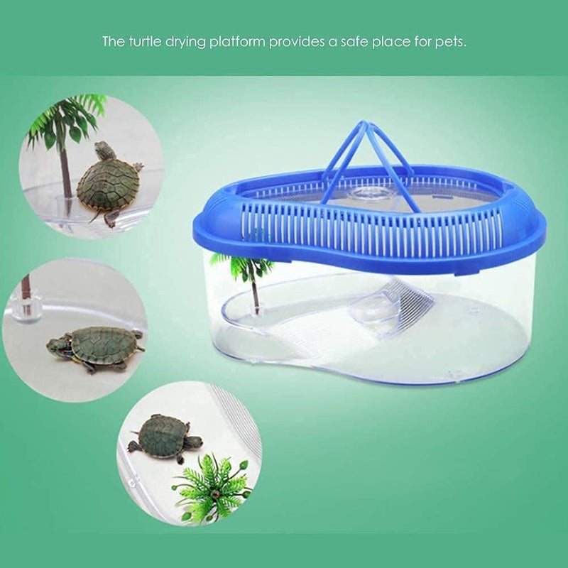 JAINSONS Turtle House Reptile Carrier with Cover and Handle (Colour May Vary, Small) - Image 3