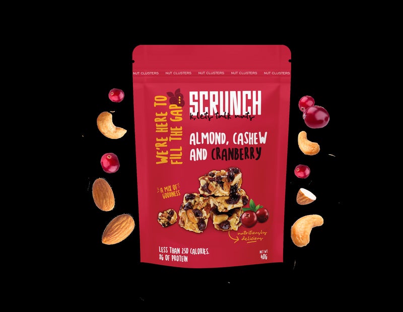 SCRUNCH Almond Cashew And Cranberry Nut Clusters - Image 4