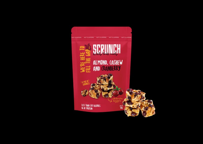 SCRUNCH Almond Cashew And Cranberry Nut Clusters - Image 3