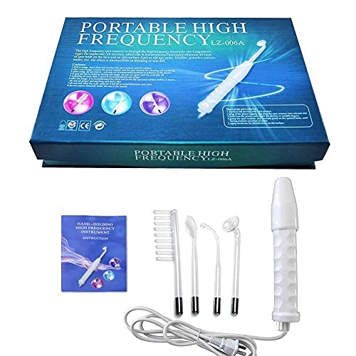 KIYO High Frequency Machine Electric Therapy Device, Portable Handheld Electrotherapy Comb, Current Bar For Hair Growth Facial Acne Repaired Massager - Image 1