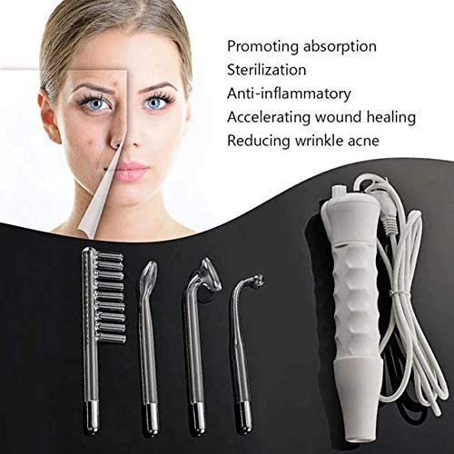KIYO High Frequency Machine Electric Therapy Device, Portable Handheld Electrotherapy Comb, Current Bar For Hair Growth Facial Acne Repaired Massager - Image 5