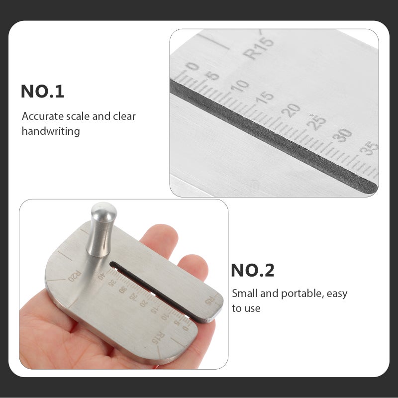 Sturdy Hole Punch Plate Tool, Ideal for Leatherworking, Featuring Long-Lasting Durability - Image 3
