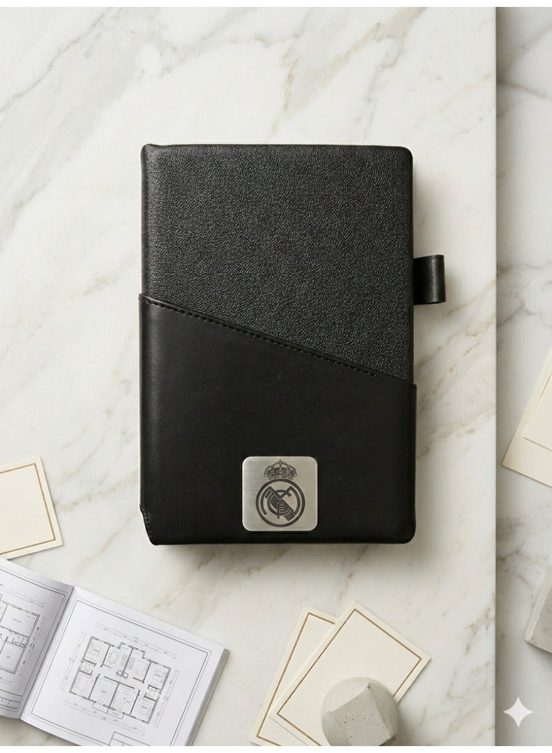 Real Madrid Premium Leather Notebook – Royal Elegant Design – Official Football Club Edition - Image 4