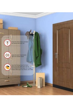 SYOSI Weatherproof Under Door Sweep Soundproof Rubber Seal for Interior and Exterior Doors Effective Draft and Noise Barrier 1M Black  - Image 3