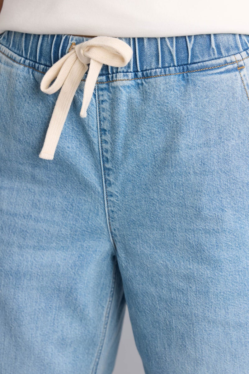 DeFacto Blue Woman Wide Leg High Waist Long Soft Jeans Casual - Image 5