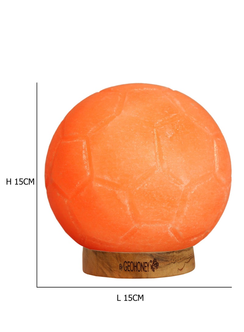 Geohoney - Himalayan Salt Lamp Football - Image 3