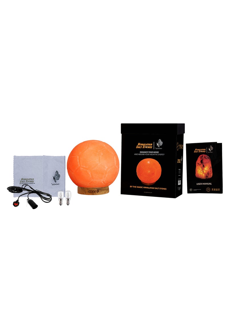 Geohoney - Himalayan Salt Lamp Football - Image 5