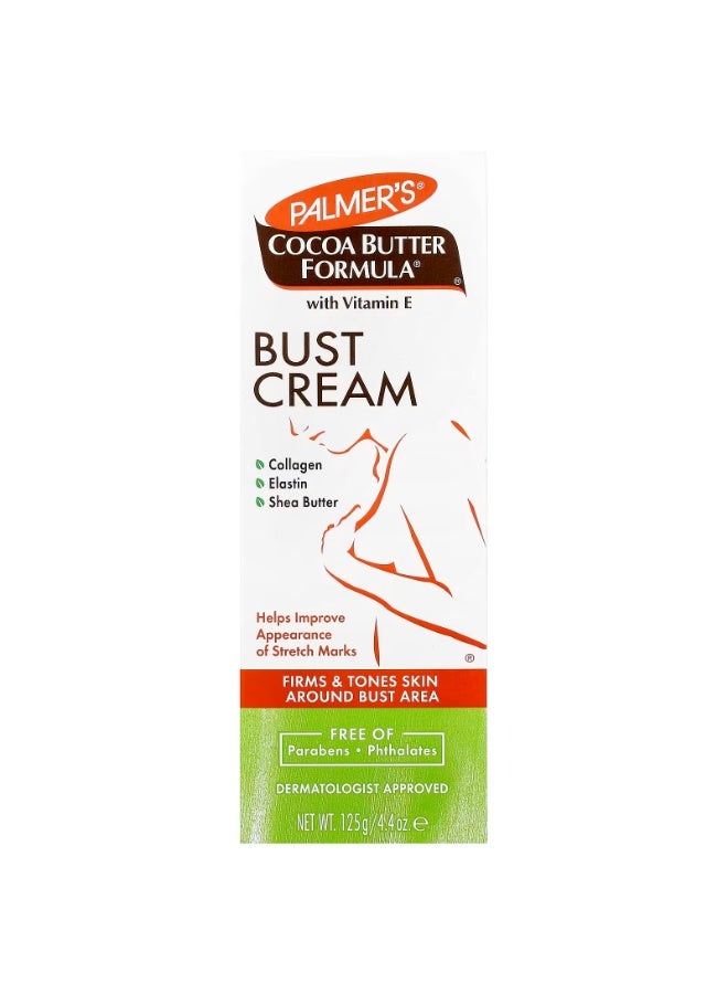 بالمرز تركيبة زبدة الكاكاو مع فيتامين E كريم للصدر 4.4 أونصة (125 جم) - Image 2