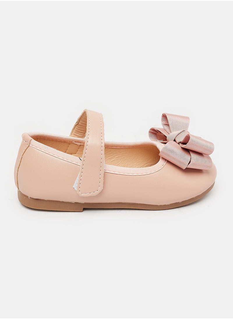 LOVELY LAND Girls pink shoes with decoration  - Image 1