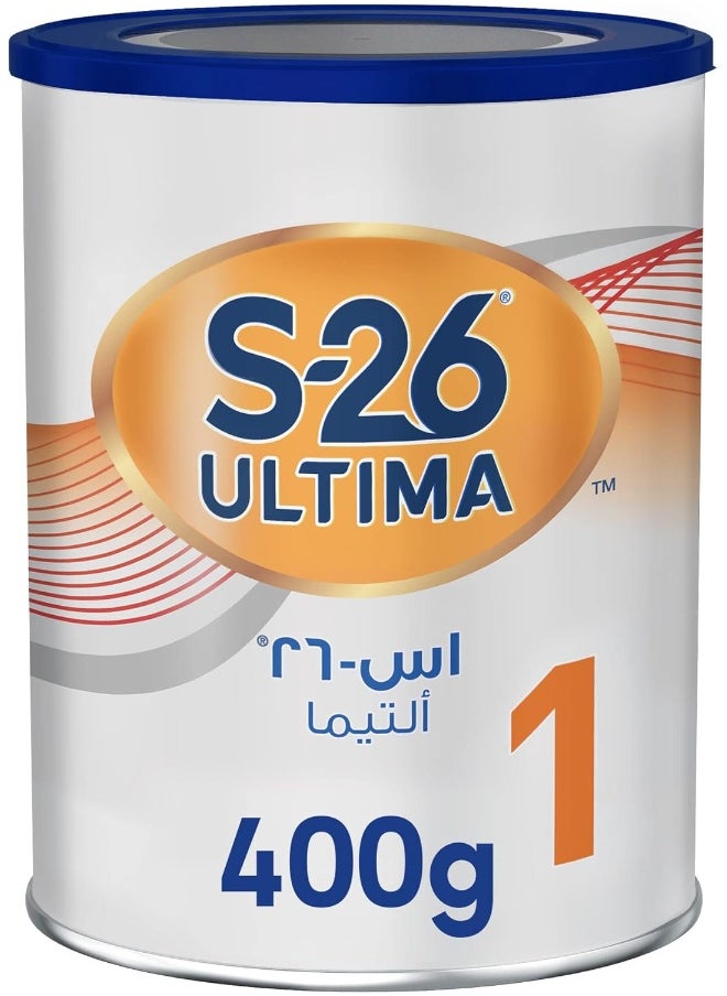 S26 Nestle S26 Ultima Stage 1 Starter Infant Formula, From 0 to 6 Months, 400g, White  - Image 1