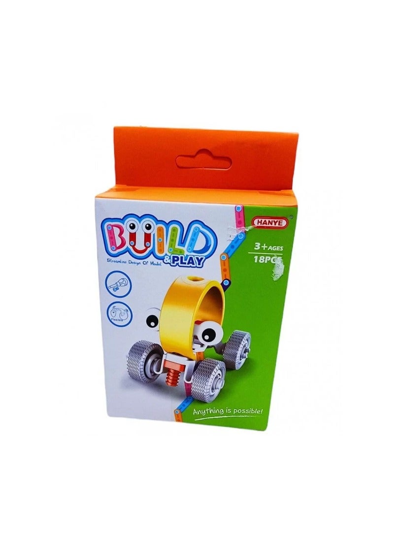 HANYE +3 بناء وتشغيل ميكانو 18 قطعة - Image 1