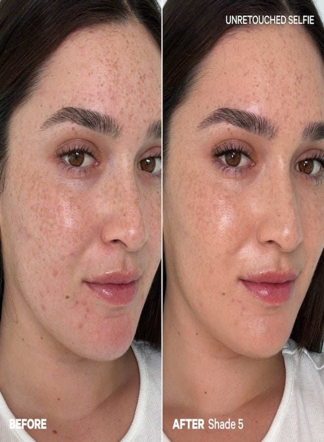 MILK MAKEUP Hydro Grip 12-Hour Hydrating Gel Skin Tint – Shade 5 - (Light, Neutral) | Long-Wear, Buildable Coverage, Natural Dewy Finish, 35 ml - Image 4