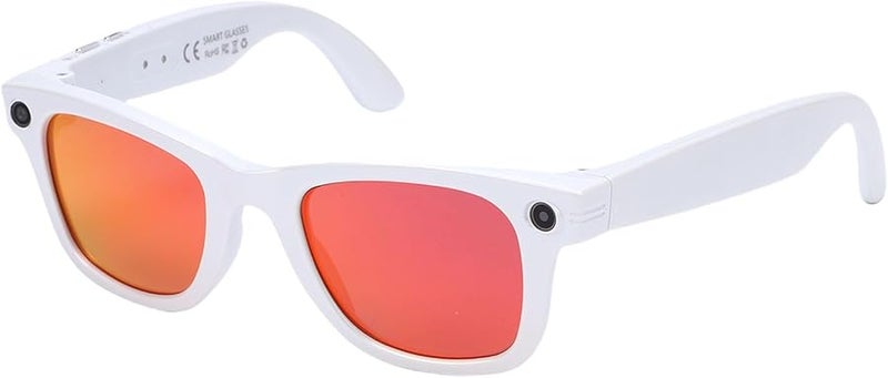 نظارات فوكيتي الذكية للترجمة بالذكاء الاصطناعي بـ 25 لغة بكاميرا 8 ميجابكسل للقيادة والمشي لمسافات طويلة - Image 1