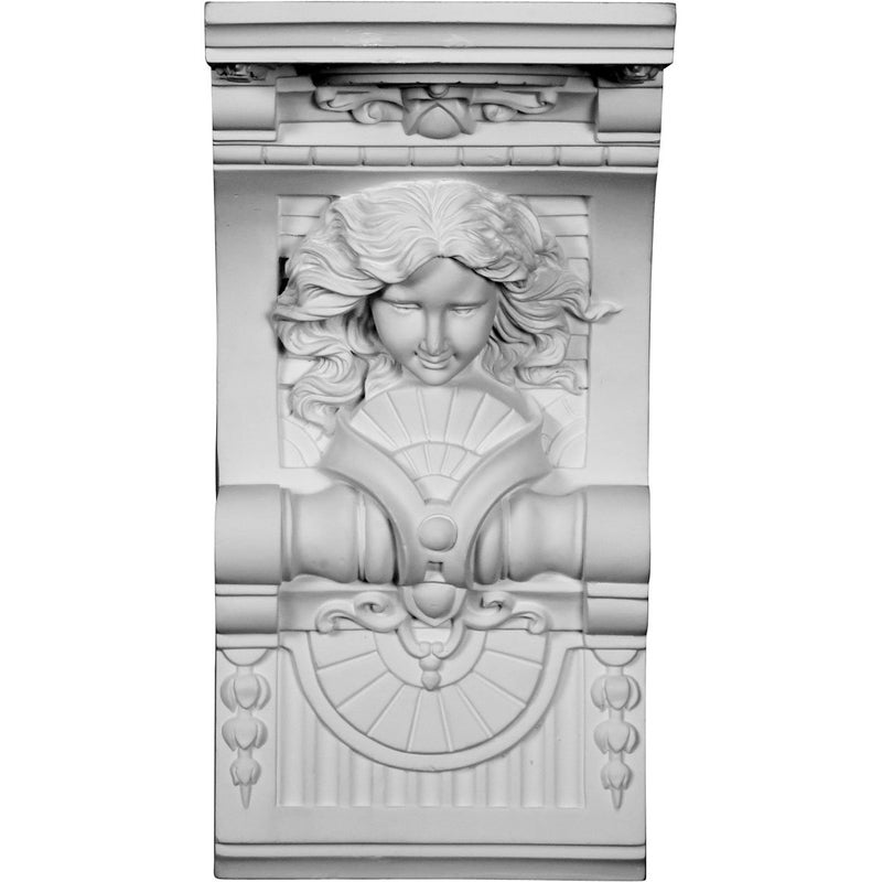 Ekena Millwork Endurathane Hestia Corbel, 6" W x 8" D x 12" H, Factory Primed - Image 3