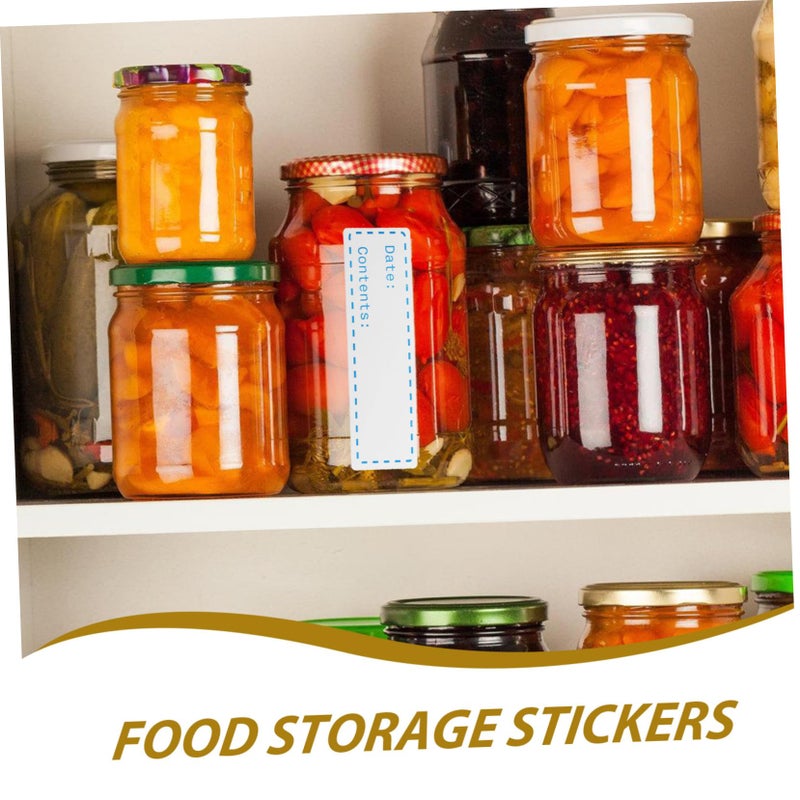 Removable Writable Food Storage Labels 3 Rolls Green Blank Date Stickers For Kitchen Organizing - Image 4