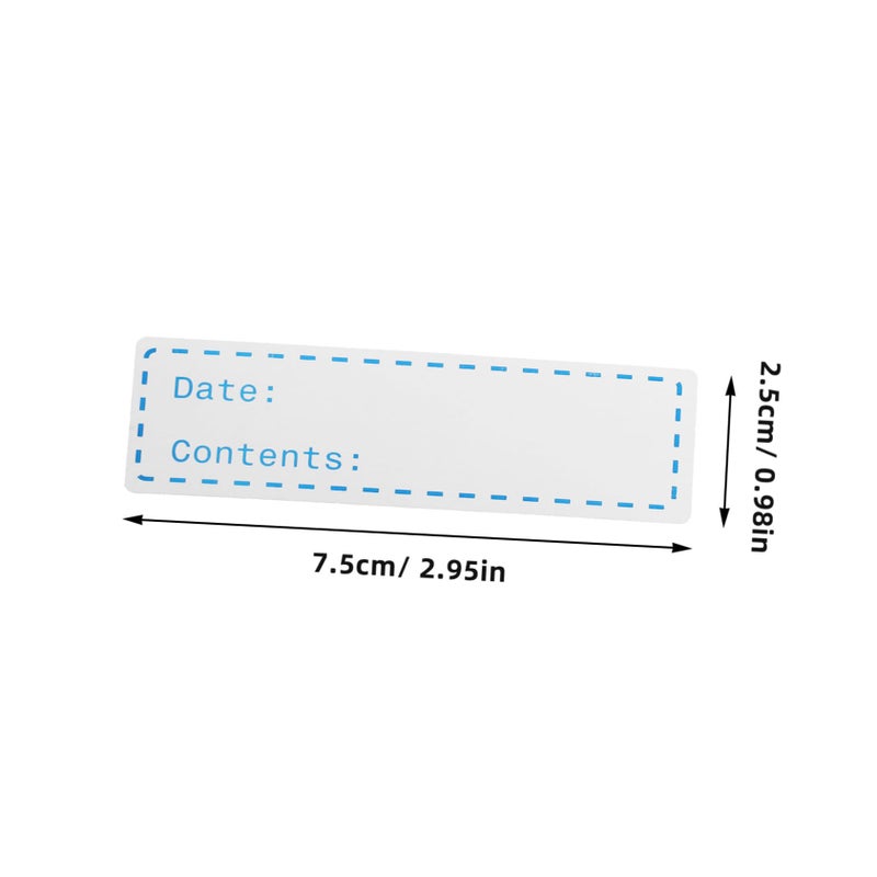 Removable Writable Food Storage Labels 3 Rolls Green Blank Date Stickers For Kitchen Organizing - Image 3