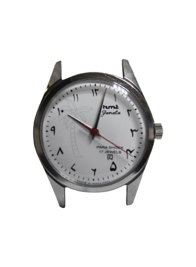 همت ساعة لاتا HMT المعاد تجديدها تعمل بحالة جيدة - لون أبيض - Image 2