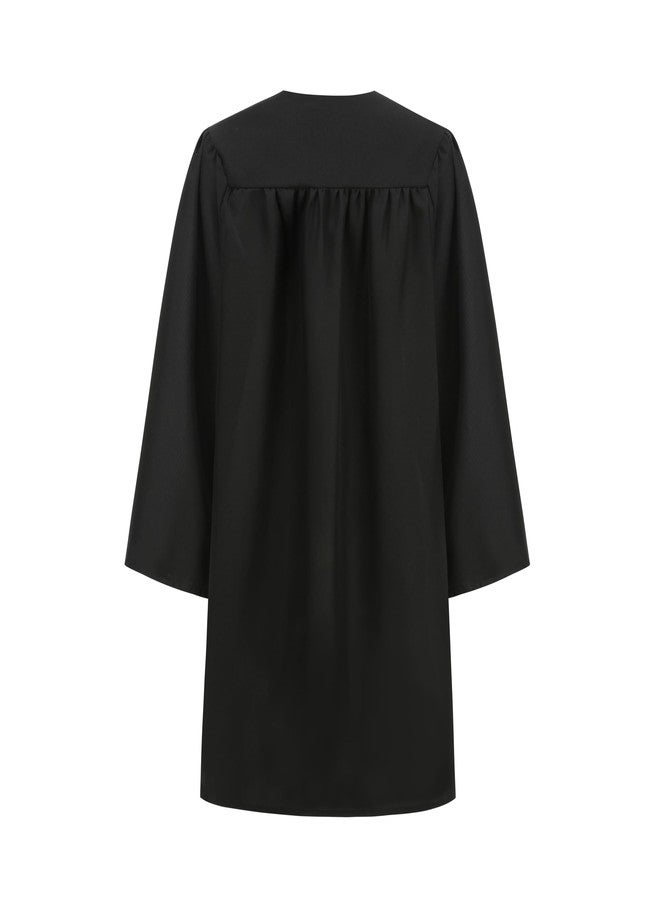 HAPNBCELE Kids Matte Graduation Cap and Gown Set with 2026 2027 Tassel, Kindergarten Preschool Ceremony Gifts for Boys Girls (Black, 30) - Image 2
