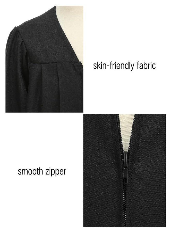 HAPNBCELE Kids Matte Graduation Cap and Gown Set with 2026 2027 Tassel, Kindergarten Preschool Ceremony Gifts for Boys Girls (Black, 30) - Image 4