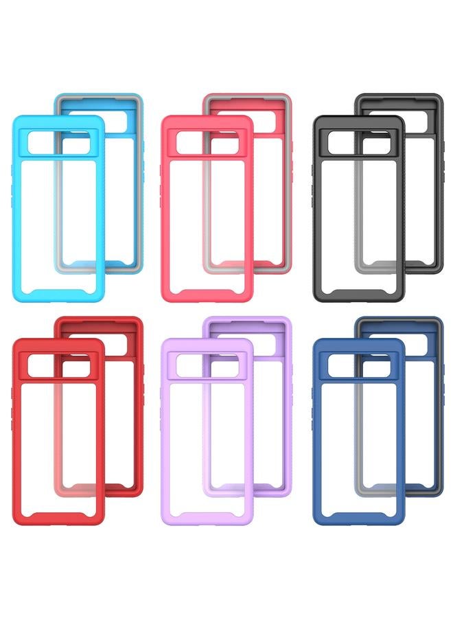 S-TOP Case For Google Pixel 6 Starry Sky Solid Color Series Shockproof PC + TPU Case - Image 2