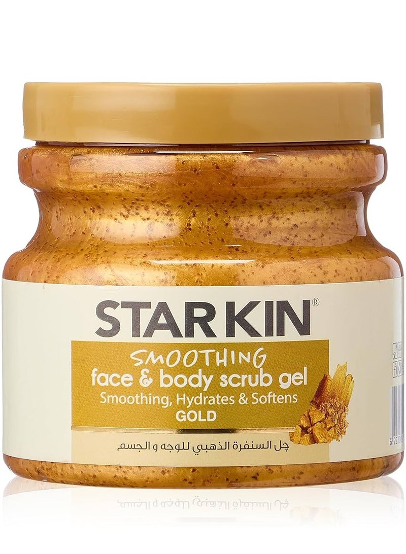 STARKIN STARKIIN Smothing Face and Body Scrub Gel Gold 300g - Image 1