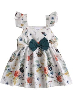 Hopscotch Hopscotch Baby Girls Overall & Dress Sets, White, White, 3 Months-6 Months  - Image 5