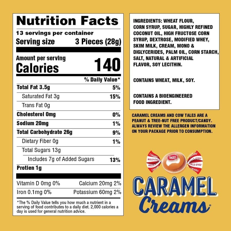 Goetze's Vanilla Caramel Creams - 1 Pound Bag - Image 2