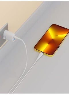 Pawa PVC 20W Data & Quick Charging USB-C to Lightning Cable 3m/9.8ft- White  - Image 2