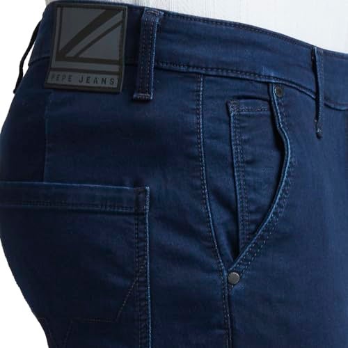 Pepe Jeans Blue Mid Rise Gymindigo Straight Jeans - Image 5