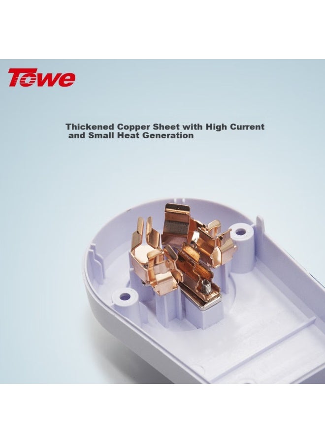 Towe One-to Lightning Power Converter With Surge Protection, 10a Surge Protection Socket Plug Ap-1012s - Image 3