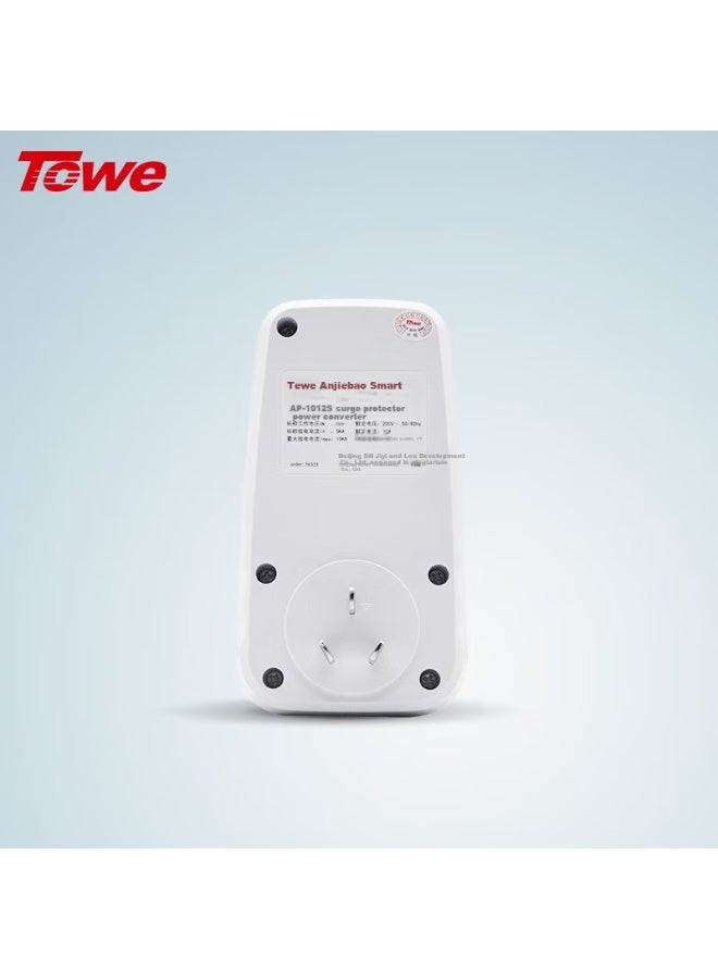 Towe One-to Lightning Power Converter With Surge Protection, 10a Surge Protection Socket Plug Ap-1012s - Image 2
