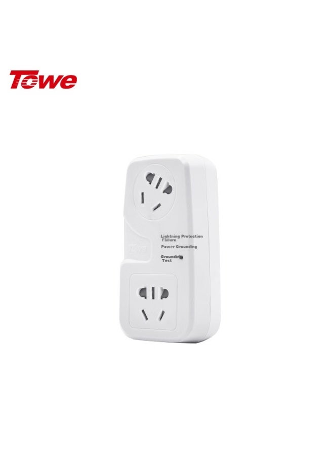 Towe One-to Lightning Power Converter With Surge Protection, 10a Surge Protection Socket Plug Ap-1012s - Image 1