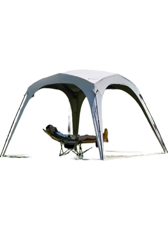 MOBIGARDEN Outdoor Camping Self-Setting Quick-Open Canopy Holiday Dome Po9.0 Sunshade, Nx24672018, Dawn Mist White - Image 2
