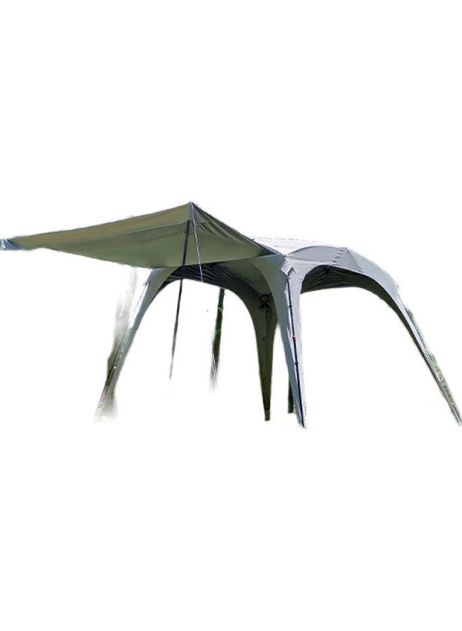MOBIGARDEN Outdoor Camping Self-Setting Quick-Open Canopy Holiday Dome Po9.0 Sunshade, Nx24672018, Dawn Mist White - Image 1