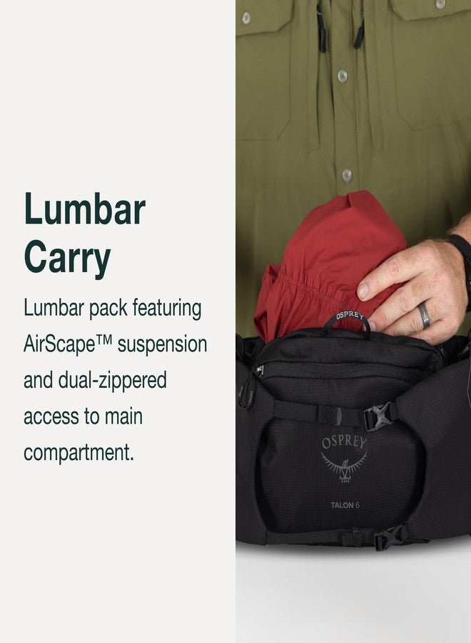 Osprey Men's 6l, Black/Coal Grey, One Size, 6l - Image 3