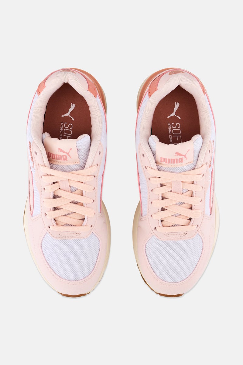 PUMA Women Graviton Lace Up Outdoor Shoes, Peach - Image 3
