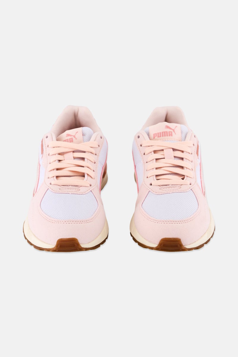 PUMA Women Graviton Lace Up Outdoor Shoes, Peach - Image 4