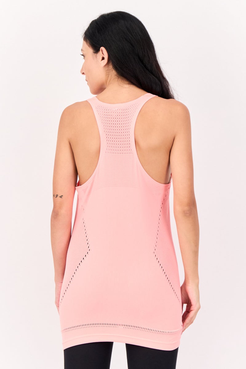 PUMA تي شيرت تدريب بلا أكمام للنساء، كورال - Image 3