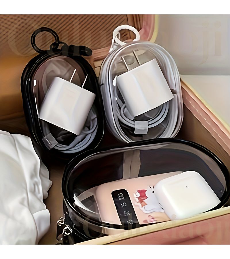 White Lightweight PVC Cable Storage Box with Dual Fixing Design - Image 4
