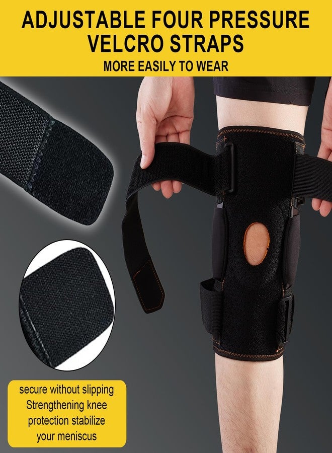 FIIL Hinged Knee Brace For Meniscus Tear - Adjustable Knee Support for Knee Pain Removable Side Knee Stabilizers and Gel Pads Effective Relief Arthritis Tendinitis Pain For Men and Women - Image 5
