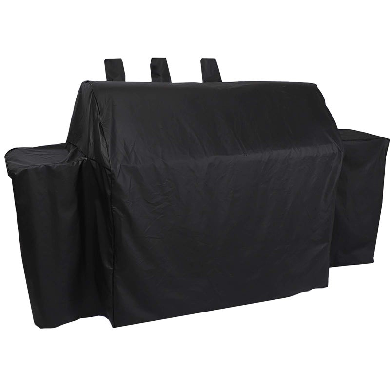 ProHome Direct Heavy Duty Waterproof Grill Cover for CharGriller Duo 50505650 Double Play with Side Fire Box