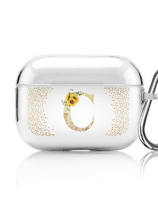Classic Clear printed Case for Apple AirPods Pro 2nd Generation Thin Transparent Cover - Custom Monogram Initial Letter Mandala Floral Pattern Alphabet - C (Clear ) - pzsku/ZAE843941A2A4D0ECD9FFZ/45/_/1697116359/3fa1f8b6-fe9d-4694-9ffd-fe736329c1f9